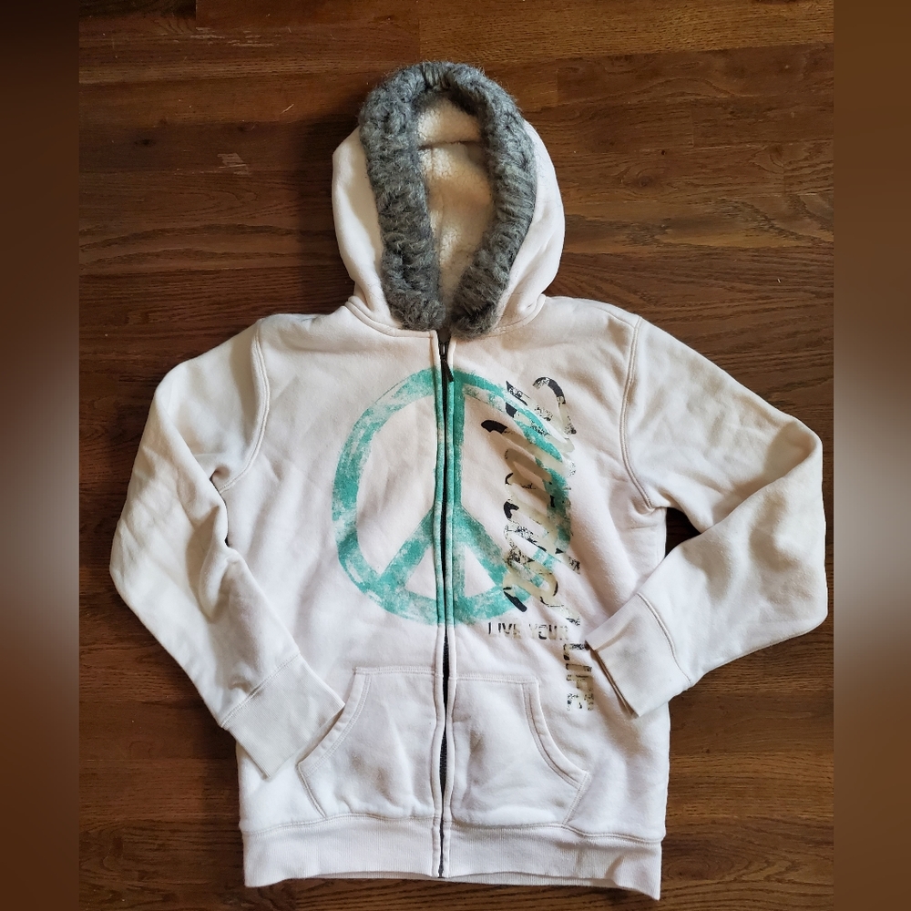 MUDD Girls XL/16 Shaggy Hoodie